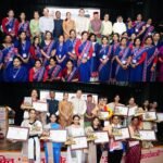 मुख्यमंत्री धामी ने विभिन्न क्षेत्रों में उल्लेखनीय कार्य करने वाली 13 महिलाओं को तीलू रौतेली पुरस्कार और 33 आंगनवाड़ी कार्यकर्ताओं को उनके उत्कृष्ट सेवा कार्य के लिए सम्मानित किया।   