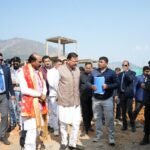 256 करोड़ की लागत से बन रहे प्रदेश के प्रथम महिला स्पोर्ट्स कॉलेज का मुख्यमंत्री धामी ने किया स्थलीय निरीक्षण