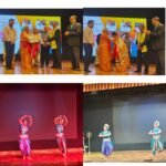 लेखक गाँव में विरासत कला उत्सव के मंच पर शास्त्रीय नृत्य की भव्य प्रस्तुतियाँ