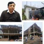 एमडीडीए उपाध्यक्ष बंशीधर तिवारी के निर्देश पर आजाद कॉलोनी में युनुस का अवैध व्यावसायिक निर्माण सील